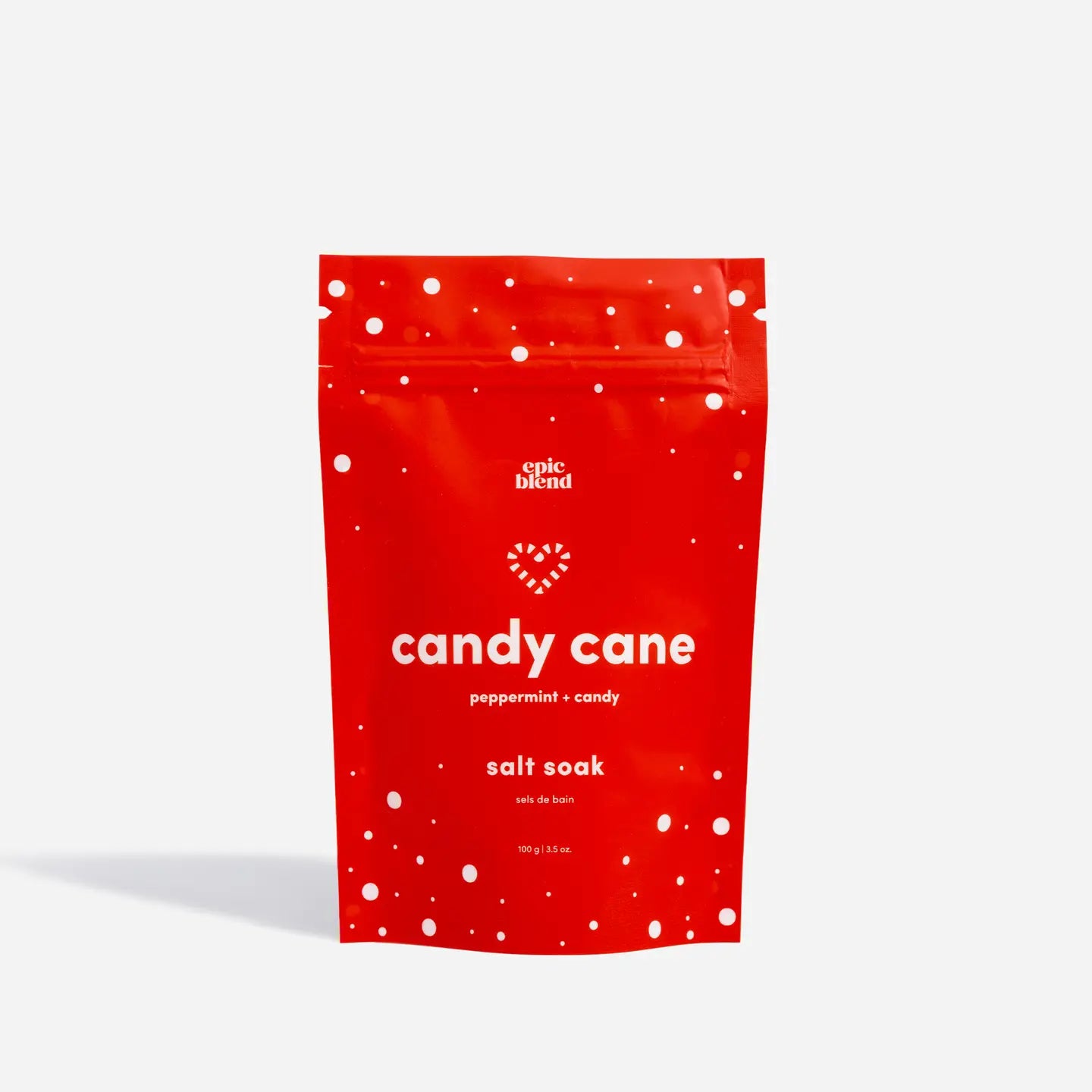 Candy Cane Salt Soak Vegan Christmas 2025