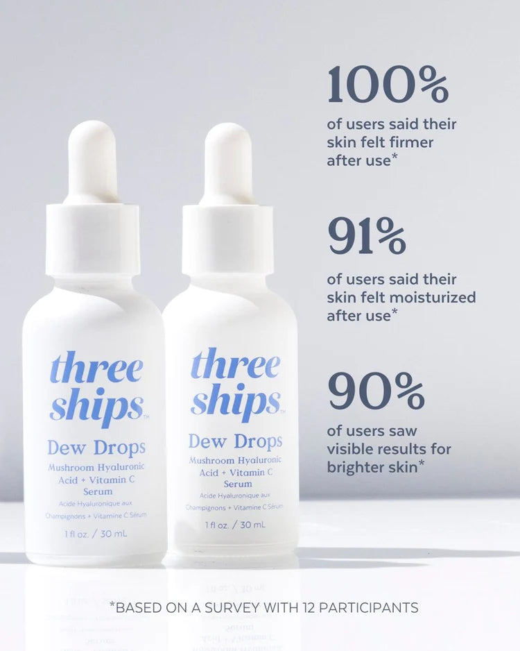 Dew Drops Mushroom Hyaluronic Acid + Vitamin C Serum