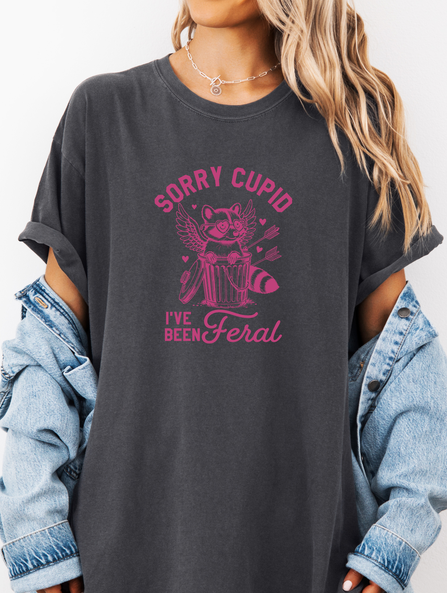 Feral Raccoon Graphic Top