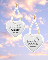 Custom 'In Memory' Ceramic Ornaments
