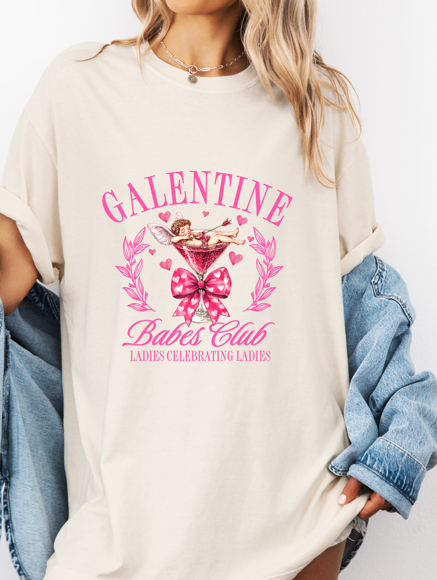 Galentine Babes Club Graphic Top