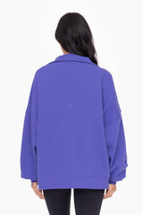 Oversized Half Zip