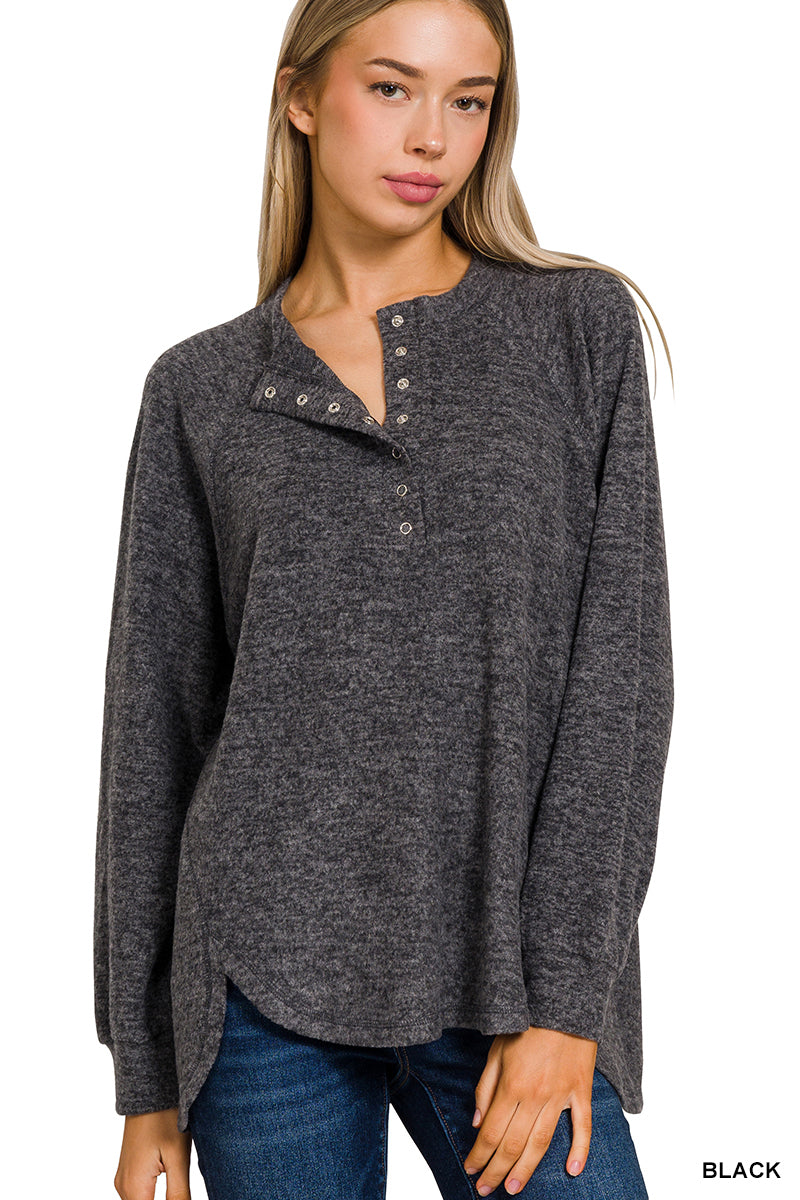 Harper Brushed Melange Sweater