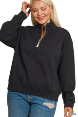 CURVE Rory Half Zip Sweatshirt