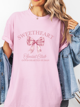 Sweetheart Bow Graphic Top