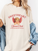 Sweetheart Cherub Graphic Top