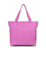 Custom Embroidered Tote Bag - Light Purple